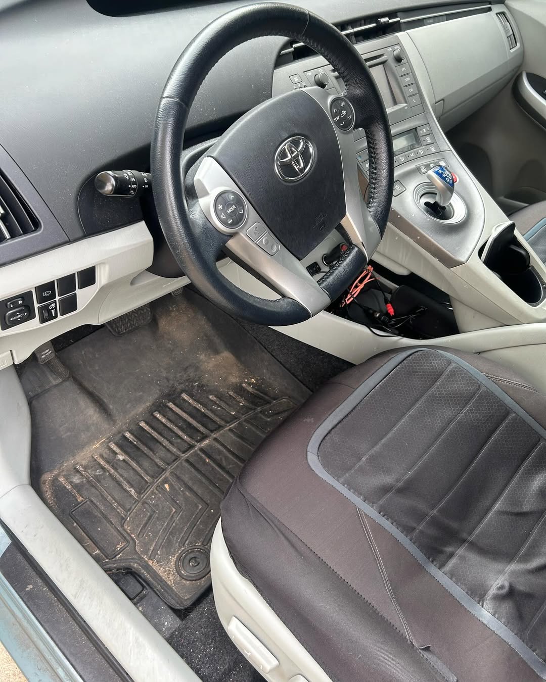 Before full interior detail Prius Parker CO